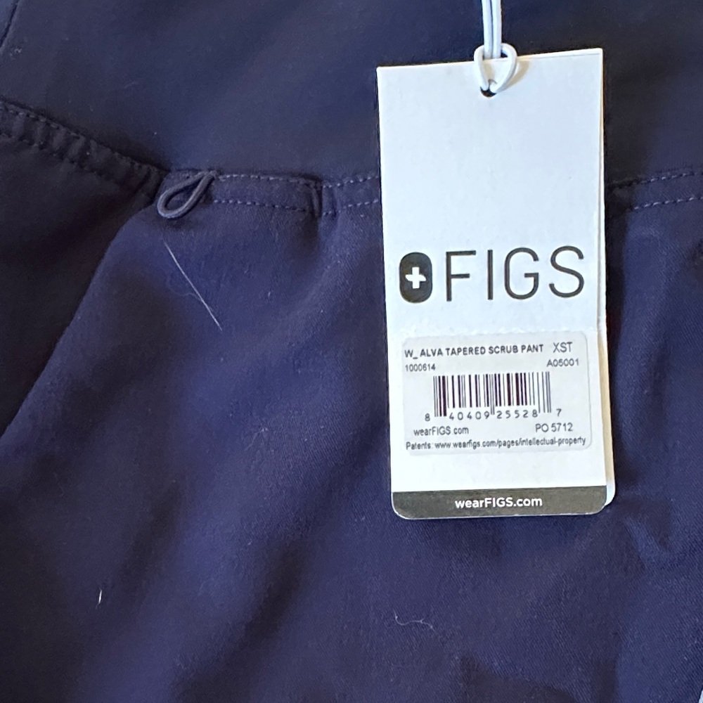 Figs Deep Blue Scrub Pants